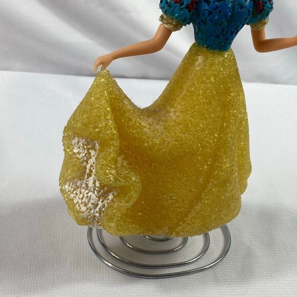 Disney Snow White Popcorn Glitter Skirt Figurine Spiral Nightlight 11” - Picture 5 of 7